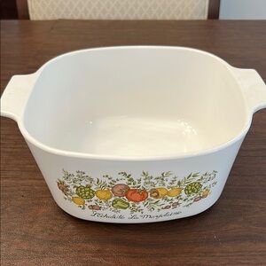 Vintage Corningware “spice of life”  3 liter Casserole Dish